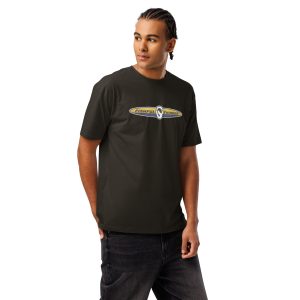 Premium Short Sleeve Cotton Tee with "FISH BIG!" on Back