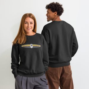 Unisex garment-dyed fleece crewneck sweatshirt (multiple color options)